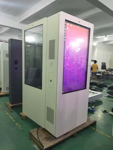 55 65 Inch Màn Hình Ngoài Trời AG AR Glass 4K <span class=keywords><strong>Double</strong></span> <span class=keywords><strong>Sided</strong></span> Kỹ Thuật Số Biển Quảng Cáo Hiển Thị Totem Với 4G - Product Image 6