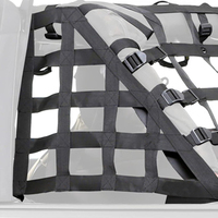 Filet de chargement de bagages noir robuste et Durable, toile en Nylon compatible avec Jeep, filet de chargement de conteneur