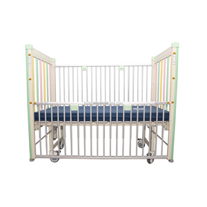 Cama Médica Manual Ajustable de Acero Inoxidable de Dos Funciones para Niños, Cuidado en el Hogar - Product Image 2