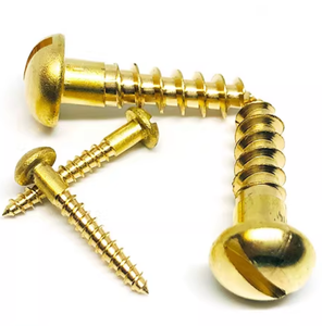 Tornillos para madera LeGood DIN96 de cabeza redonda ranurada, rosca M2, 10 mm de largo - Product Image 5