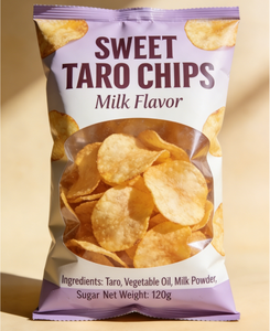 Wholesale Low MOQ <b>Back</b> Seal Pouch PET PE Chip <b>Pack</b> <b>Heat</b> Seal Firm Thick Stable Premium Reliable - Product Image 2