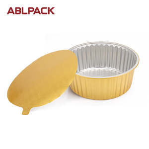 ABL PACK AP5000 5000ml – Barquettes jetables écologiques en aluminium avec couvercle thermoscellable pour gratins, cupcakes, puddings et pâtisseries - Product Image 4