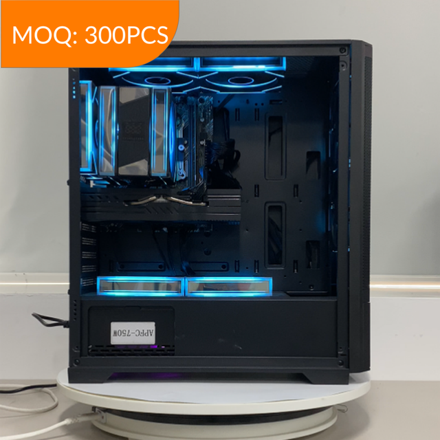 High Loading S-i7SE-i739-1 ATX Gaming Case 410*210*450mm Size 360mm GPU 165MM CPU Cooler SPCC Material Wholesale Computer Tower