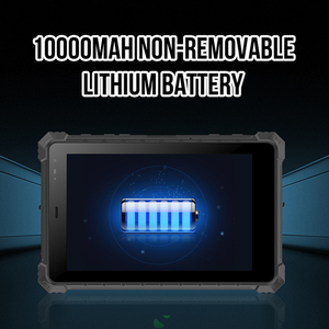 Tablette robuste industrielle Android 10.1 "4 + 64 Go 700NIT 10000mAh avec port USB RJ45 <span class=keywords><strong>Code</strong></span> à barres QR <span class=keywords><strong>Code</strong></span> Scanner empreinte digitale NFC RFID - Product Image 2