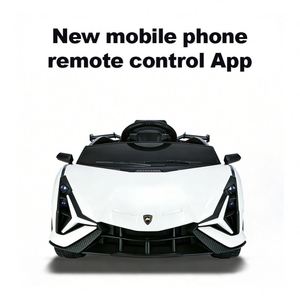 รถยนต์ไฟฟ้าสำหรับเด็ก 4 ล้อ พลาสติก พร้อมเครื่องเล่น MP3 ฟังก์ชั่นไฟส่องสว่างเพื่อการศึกษา ทนทาน ปลอดภัย พร้อมสัมผัสนุ่มนวล - Product Image 3