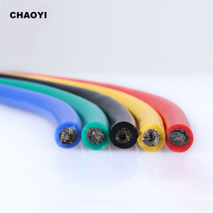 Yüksek Sıcaklık 600V 200 ℃   16awg 18awg 20awg 22awg 24awg 26awg Esnek Silikon Kaplı Kalaylı Bakır Kablo Elektrik Teli - Product Image 2