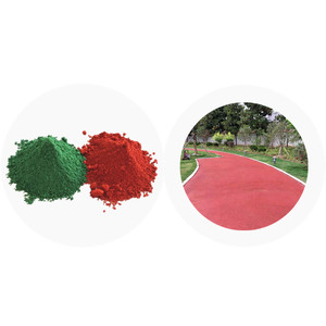 Oxyde de fer rouge 130 vert 5605 pigment pour béton - Product Image 1