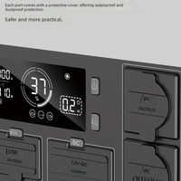 Station d'alimentation portable 3000W pour extérieur, modèle T30, batterie LiFePO4 compatible avec les normes internationales ukrainiennes, charge solaire ultra-rapide