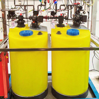 Meistverkauftes Chlor-Dosiersystem Chlor PAC / PAM / Säure / Alkali Dosiersystem mit Dosierpumpe Dosiertank und Mischer