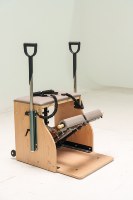 Commercial Pilates Combo Chair Oak/maple Frame Wunda Exercise Chair with Pedal Platform Yoga Studio Fitness Equipment