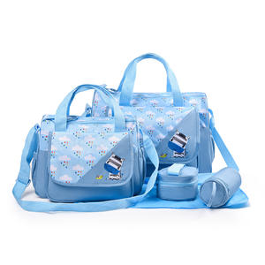 Benutzer definierte große Kapazität wasserdichte Mama Windel Rucksack Reise Baby Windel Einkaufstasche - Product Image 5