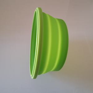 Su misura a buon mercato Sveglio Pieghevole di grandi dimensioni Silicone decorativo Ciotola di Frutta Con Coperchio - Product Image 4