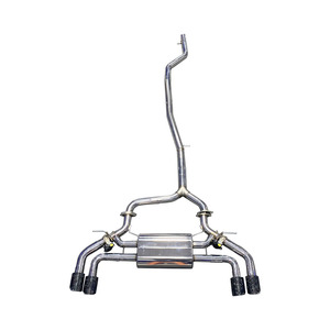 Sistema de Escape Catback de Acero Inoxidable de Alto Rendimiento para <span class=keywords><strong>BMW</strong></span> G30 <span class=keywords><strong>520i</strong></span> 530i B48 2.0T con Válvula de Control Remoto - Product Image 1