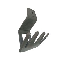 Attache de refroidissement à air à 2 pattes et tête de type 4, gris, pour ligne de traitement de volailles et d'abattage de poulets de chair