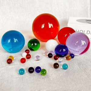 Boules de verre cristal de couleur unie bleu lac personnalisées de 2 mm à 200 mm - Product Image 3