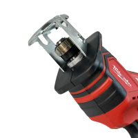 Clé à chocs sans fil rechargeable rouge, durable, légère, 4500 tr/min, avec batterie Li-ion 18V