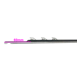 Eje de aleta de pesca submarina de 8.5mm con púas, de 100cm a 200cm, de acero inoxidable 17-4, para pesca, tipo Single <span class=keywords><strong>Flopper</strong></span> - Product Image 4