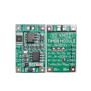 SD XMDZ โมดูลตัวตั้งเวลา DC5V-15V 3A-4A โหลดสวิตช์ไฟแบบไม่ต่อเนื่องมอเตอร์ไดร์เวอร์บอร์ด - Product Image 1