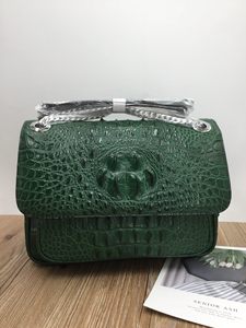 Crocodile leather crossbody bag Top handle box bag Go-to work shoulder bag Date night crossbody bag - Product Image 4