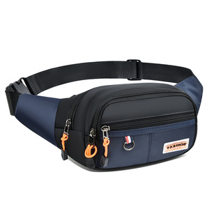 Nouvelle sacoche de sport multifonctionnelle en nylon pour homme, étanche, avec fermeture à cordon, sac à bandoulière décontracté, sacoche d'affaires - Product Image 3
