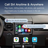 CarPlay sans fil Android Auto Plug & Play pour VW Touareg 7P RNS850 Écran 8 pouces 2011-2018 Mise en miroir AirPlay Multimédia AHD Caméra de recul
