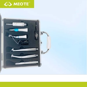 ชุดอุปกรณ์ทันตกรรมแบบกดปุ่ม N-SK รุ่น Ex-203c หัวกรอฟันแบบลมหมุนความเร็วต่ำ 45 องศา พร้อมหัวต่อแบบ Contra Angle 2/4 รู และเครื่องขูดหินปูน - Product Image 6