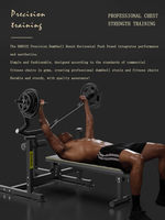 Équipement de Salle de Sport Multifonctionnel Commercial, Banc de Musculation pour Développé Couché et Haltérophilie