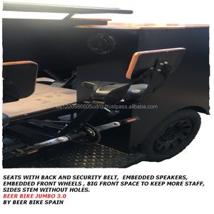 Bicicleta Turística para Cerveza, Bicicleta de Cuatro Ruedas para Fiestas, Actividad en Grupo, Bicicleta Eléctrica para Pasajeros, Bicicleta Turística para Cerveza para Viajes por la Ciudad - Product Image 4