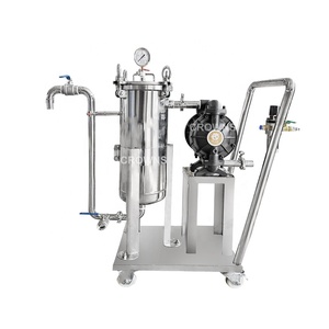Filtre à cartouche portable en acier inoxydable pour la filtration industrielle de la bière et du vin - Product Image 1