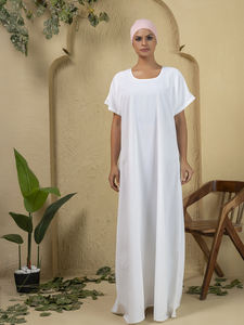 Abaya Hijab Musulmana de Poliéster con Bordado para Mujer, Vestido Kimono para Boda, Eid, Manga Larga, Holgado, Estilo Árabe Dubai, Superventas - Product Image 5