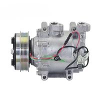Compresseur de climatisation pour Honda City GM2 1.5L, OE #   38810-RB0-006, 38800-RB7Z-510, Compresseur de climatisation de voiture 12V 5PK