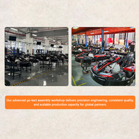 X-KART Go Kart Eléctrico de Alta Velocidad de 50 km/h para Adultos, Batería de Litio de 48 V y 36 Ah, Vehículos de Karting para Uso Comercial