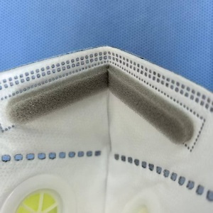 Masker Respirator Dengan Katup Warna Hitam Kn95 Maser Valve Harga Kn95 Hitam Pelindung Bernapas Masker Ffp2 Dengan Katup Grosir - Product Image 6