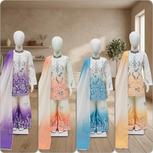 Trending Launching New Designer Girls Party Wear Stretchable Look Top Kurta/<b>Kurti</b> Set - Product Image 5