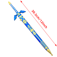 Vente chaude : Modèle de sabre en métal en alliage de zinc de 30,5 cm, style anime, modèle maître