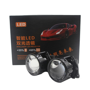 เลนส์เลเซอร์ LED แบบวงกลม S2 Matrix ขนาด 3.0 นิ้ว วัสดุ PC มุมลำแสง 60 องศา สำหรับไฟรถยนต์ - Product Image 2