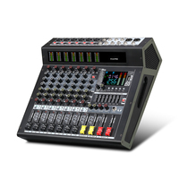 Console de mixage professionnelle FX-8 PRO avec suppression du bruit et réglage vocal pour le direct