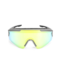 HUBO 500 lunettes de soleil de sport polarisées pour hommes femmes cadre bleu/blanc avec 3 5 verres interchangeables lunettes de cyclisme pour la course