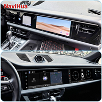 Autoradio multimédia Android à double écran Navihua nouvelle version, Carplay, autoradio stéréo, lecteur DVD pour Porsche Macan 2018-2023