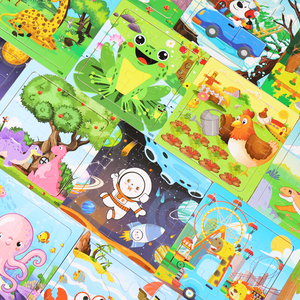 Rompecabezas de Animales para Niños y Niñas, Juguetes Educativos de Aprendizaje, 16 Unidades - Product Image 6