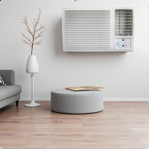 Climatiseur électrique de fenêtre de contrôle manuel de 12000BTU pour des hôtels et des ménages - Product Image 1