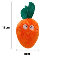 Kingtale-Ensemble de jouets écologiques pour animaux de compagnie, os de chien, chat, cuisse de poulet, fruits, carotte, peluche avec fonction sonore résistante aux morsures