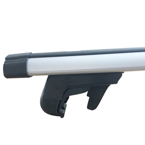 Oferta Especial: Barra Transversal Universal para Techo de Auto, Ajustable de 1.25M a 1.35M, de Aleación de Aluminio, para Portaequipajes, en Plata y Negro - Product Image 2
