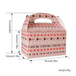 Caja <span class=keywords><strong>de</strong></span> regalo <span class=keywords><strong>de</strong></span> papel para el Día <span class=keywords><strong>de</strong></span> <span class=keywords><strong>San</strong></span> Valentín, contenedor <span class=keywords><strong>de</strong></span> Goodie, caja <span class=keywords><strong>de</strong></span> dulces, cajas <span class=keywords><strong>de</strong></span> recuerdo para fiesta <span class=keywords><strong>de</strong></span> cumpleaños y boda - Product Image 3