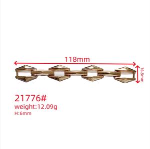 맞춤형 패션 금속 신발 버클, 양각 로고 컬러 아연 합금 신발 장식 액세서리 (벨트용) - Product Image 6