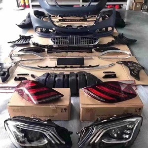 Kit de Actualización de Carrocería Completo para <span class=keywords><strong>Mercedes</strong></span> Clase S W222 AMG, Modificación de Modelo Antiguo a Nuevo Modelo S65 <span class=keywords><strong>Maybach</strong></span> S450 - Guardabarros Delantero y Trasero - Product Image 3