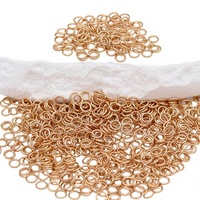 Collier en cuivre plaqué or 7 mm, pendentif anneau plat, anneau fermé, lot de 2000, accessoires de bijoux DIY