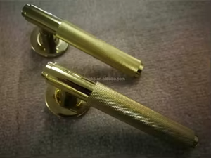 Serrature Moderne a Strisce in Lega di Zinco per Porte in Legno, Multicolore Opzionale, con Copertura Decorativa per Serratura e Foro Chiave, Facili da Installare - Product Image 5