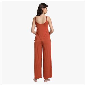 Conjunto de Pijama de Bambú para Mujer, Ropa de Dormir Personalizada, Camisola, Ropa de Casa Sexy, Venta al por Mayor - Product Image 4