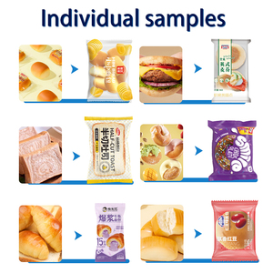 Bán hàng nóng tự động gối loại túi cựu dòng chảy máy đóng gói bánh mì Biscuit bánh kẹo ngang máy đóng gói - Product Image 2